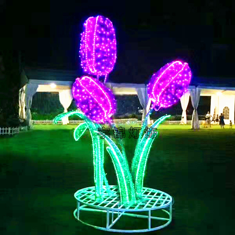 LED户外防水蒲公英草坪灯