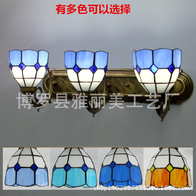 帝凡尼欧式灯饰现代简约灯具地中海壁灯走廊壁灯床头灯有多色