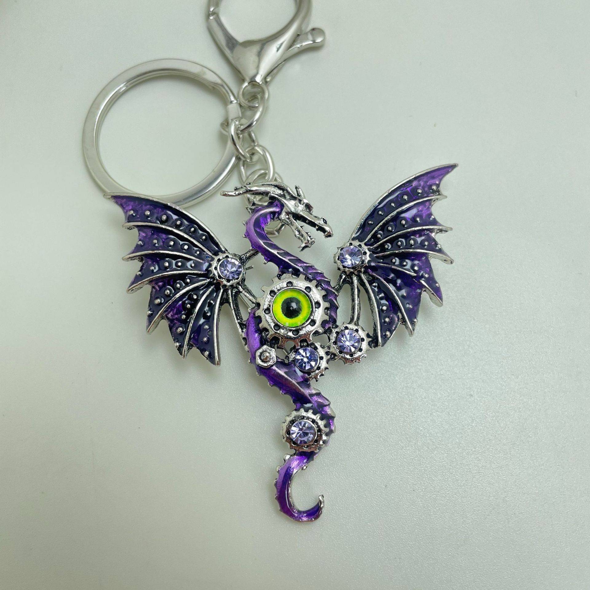 恶魔之眼卡通小怪兽形状钥匙扣