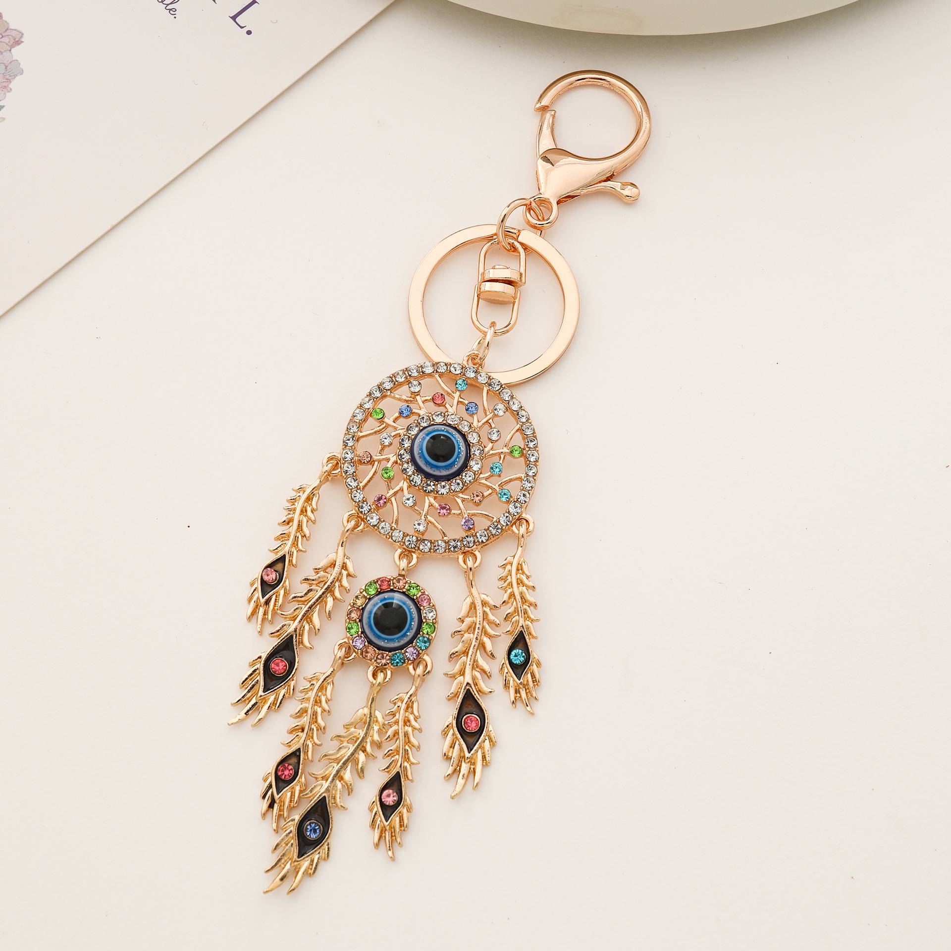 土耳其蓝眼睛钥匙扣EvilEye