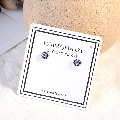 恶魔之眼耳钉EvilEye土耳其风格