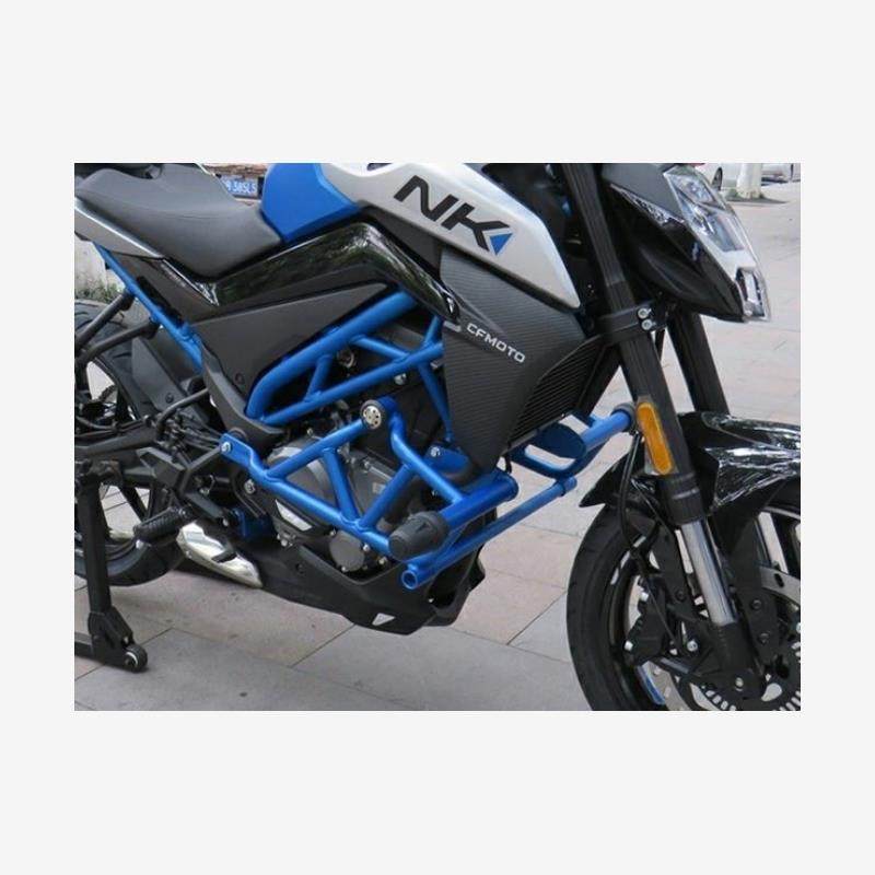 适用于春风NK250保险杠C50NK前护杠摩托车改装特技防摔杠竞技杠
