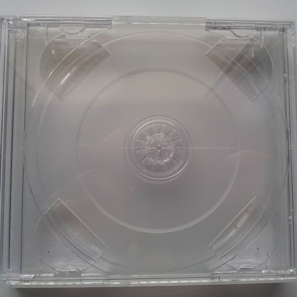 进口透明 2CD盒子 光盘盒 3碟 4CD 5CD 厚塑料盒 DVD厚盒 收纳盒