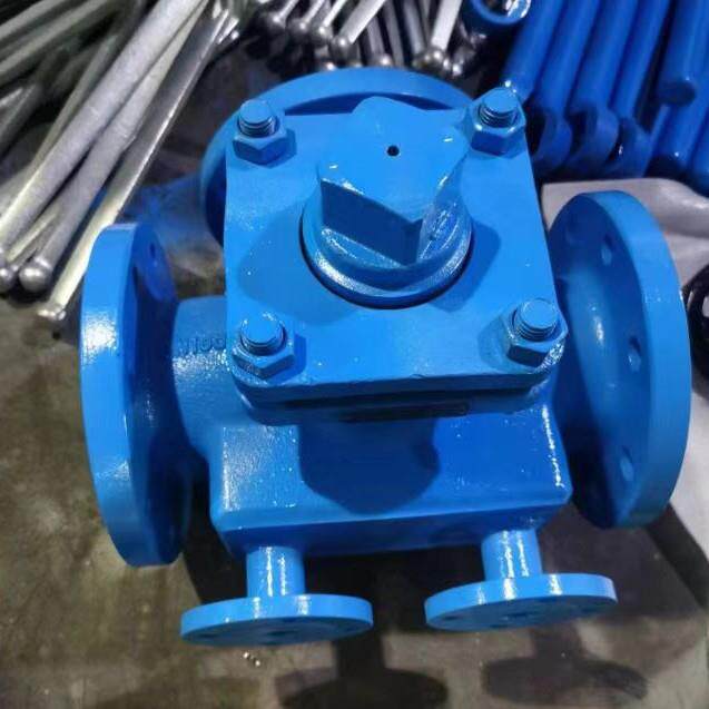 BX44W-16CDN200沥青专用铸钢法兰保温三通产品详细尺寸参数