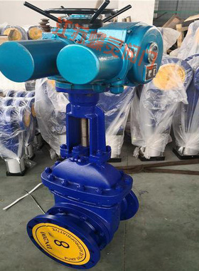 PZ941TC-25C铸钢电动陶瓷排渣闸阀 DN350伞齿轮耐磨排渣阀门