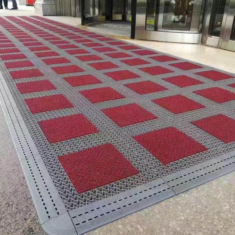 商用进门口大厅户外公司宾馆酒店防滑除尘地垫拼接地垫模块地垫
