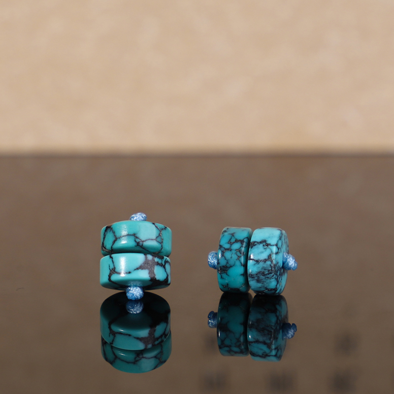 湖北绿松石隔珠隔散珠对珠铁线