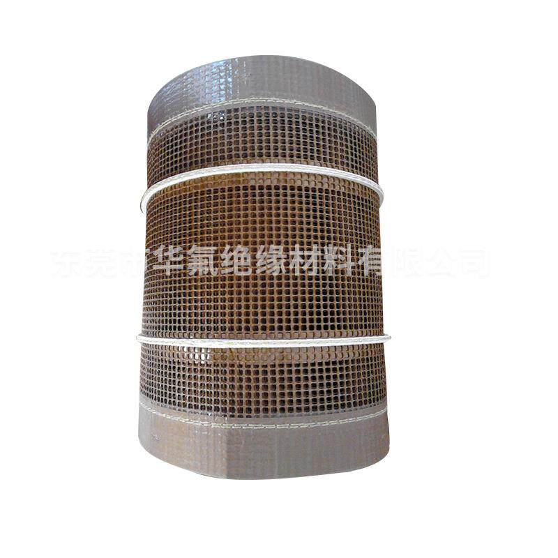 黑色流水线网带高温烘干机用铁氟龙网带不锈钢传送网格带