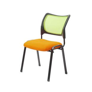 网布职员会谈办公椅培训带写字板时尚简约现代会议椅学生电脑四脚