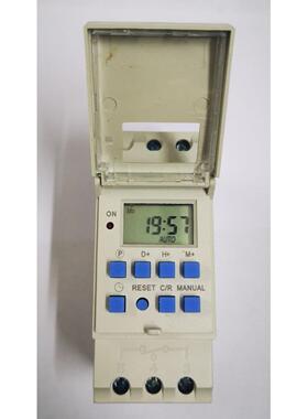 上海ZYT15微电脑时控开关编程时间定时器小型定时用导轨固定