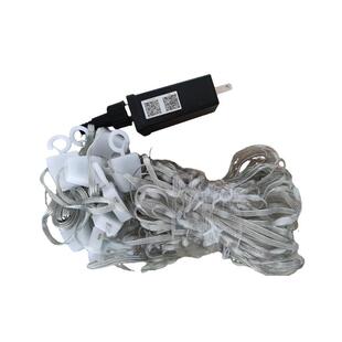 全铜幻彩皮线灯窗帘灯可编程字幕七彩彩灯灯串氛围装饰灯