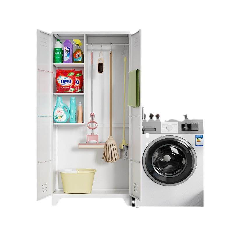 家用阳台家政柜拖把扫帚收纳柜不锈钢清洁工具柜钢制卫生柜吸尘器,商业/办公家具,办公储物柜,淘宝优惠券,粉丝福利购,淘宝优惠卷