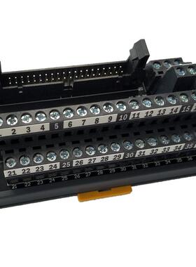 端子台T024胜蓝电气40位端子台T024-K通用T034日式端子排40P