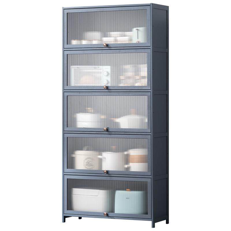 厨房置物架落地多层收纳柜子家用带门橱柜储物柜餐边柜碗橱柜,厨房/烹饪用具,抹布架/厨房清洁收纳架,淘宝优惠券,粉丝福利购,淘宝优惠卷