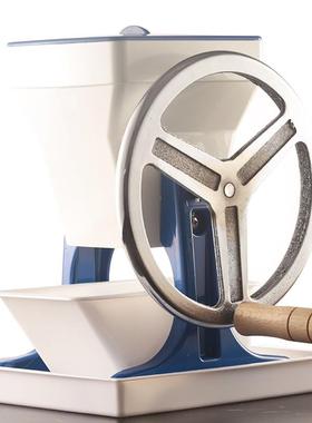 BARSOUL日式手动手摇大颗粒鸡尾酒莫吉托薄荷茱莉普专用碎冰机