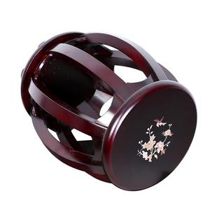 古筝凳古筝实木凳子花鸟图实木古筝凳圆凳硬木古琴凳子