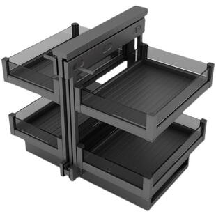 转角拉篮全开小怪物厨房橱柜全拉出铝合金抽屉式 收纳架工厂直销