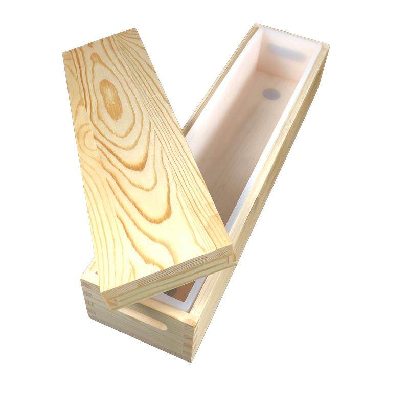 长方形土司硅胶模具木盒手工皂渲染模带盖肥皂不涨肚专用新款窄款