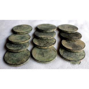 仿古铜镜铜镜仿古青铜镜十二生肖铜镜纽扣镜十二枚