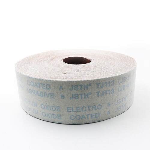 厂家PCB线路板打磨砂布卷JB-5背绒砂带100MM植绒砂布卷120-1000#