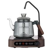 源头厂家抽水电陶炉茶炉迷你小型煮茶器家用烧水玻璃蒸煮壶