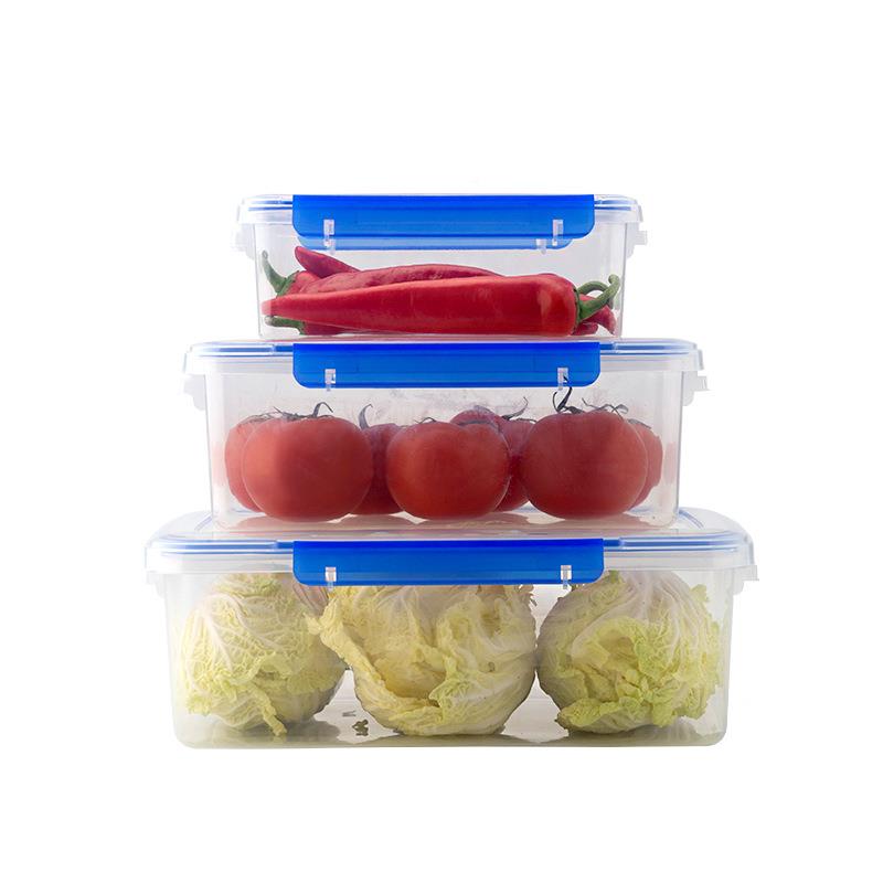 食品级保鲜盒盒p饭盒微波炉便当盒c加热餐盒冰箱收盒密纳封工厂