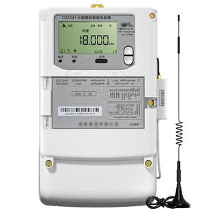 电度表 380V互感式 长沙DTZ341三相四线智能电表0.5S级3 220
