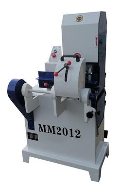 工厂现货木工圆棒砂光机双带MM2012单带抛光机台球杆打磨机机械