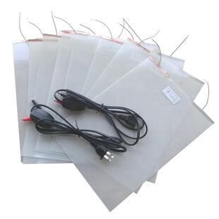 DC12v灰色黑色自贴0.12mm遥控可调节变色PDLC智能汽车玻璃调光膜