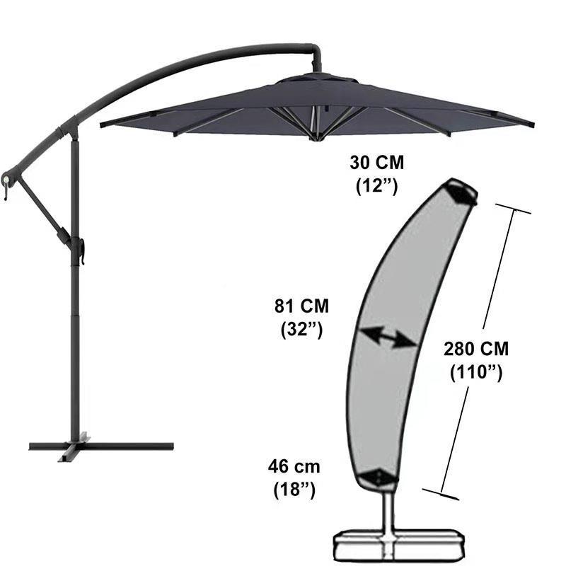 伞供应雨伞保护罩户外牛津遮阳雨罩布防尘遮阳罩
