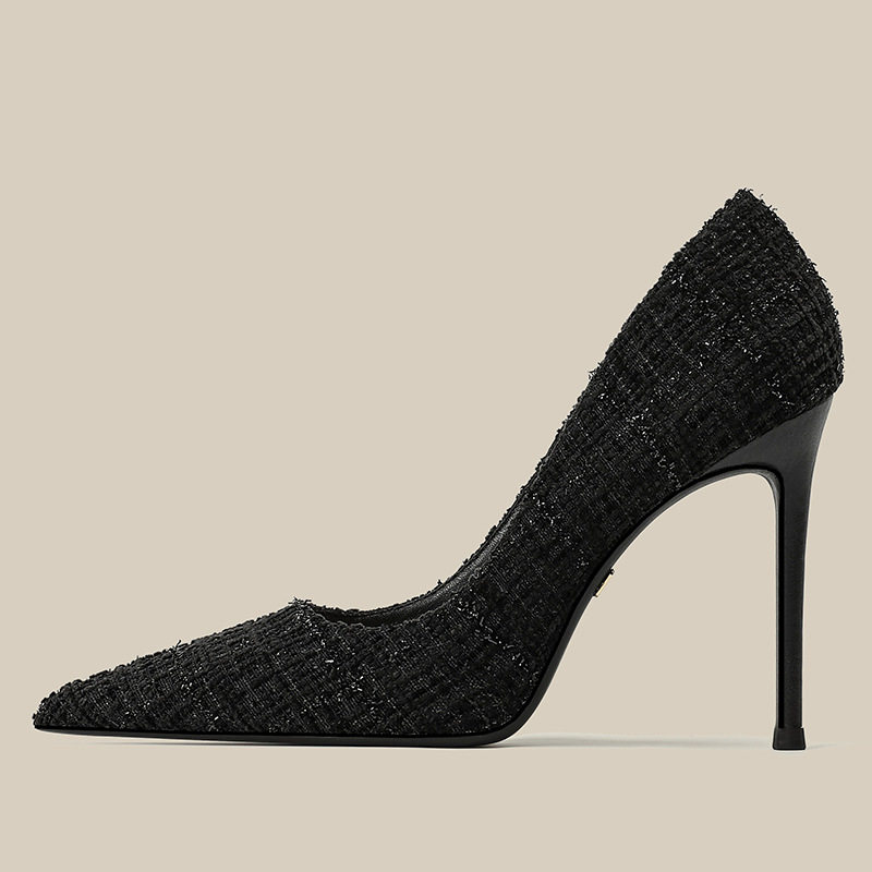 2026春款小香风高跟鞋新款百搭气质名媛正式面试工作鞋不累脚配裙,女鞋,玛丽珍鞋,淘宝优惠券,粉丝福利购,淘宝优惠卷