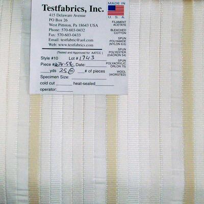 原装AATCC10#多纤维布aatcc10#布美标六纤维六色布  多纤维洗水布