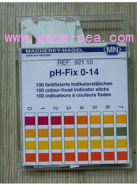 德国MN pH-Fix 92180无渗漏pH测试条PH-Fix 0.3-2.3 PH试纸