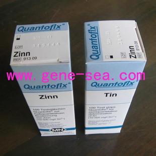 試紙 錫 QUANTOFIX Sn2 Tin 91309半定量測試條 德國MN