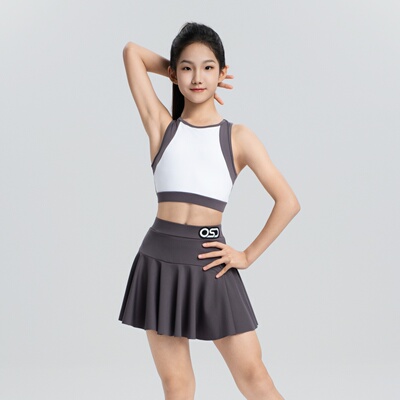 OSD拉丁舞服女童意大利面料夏季儿童练功服代言人同款练习舞蹈服