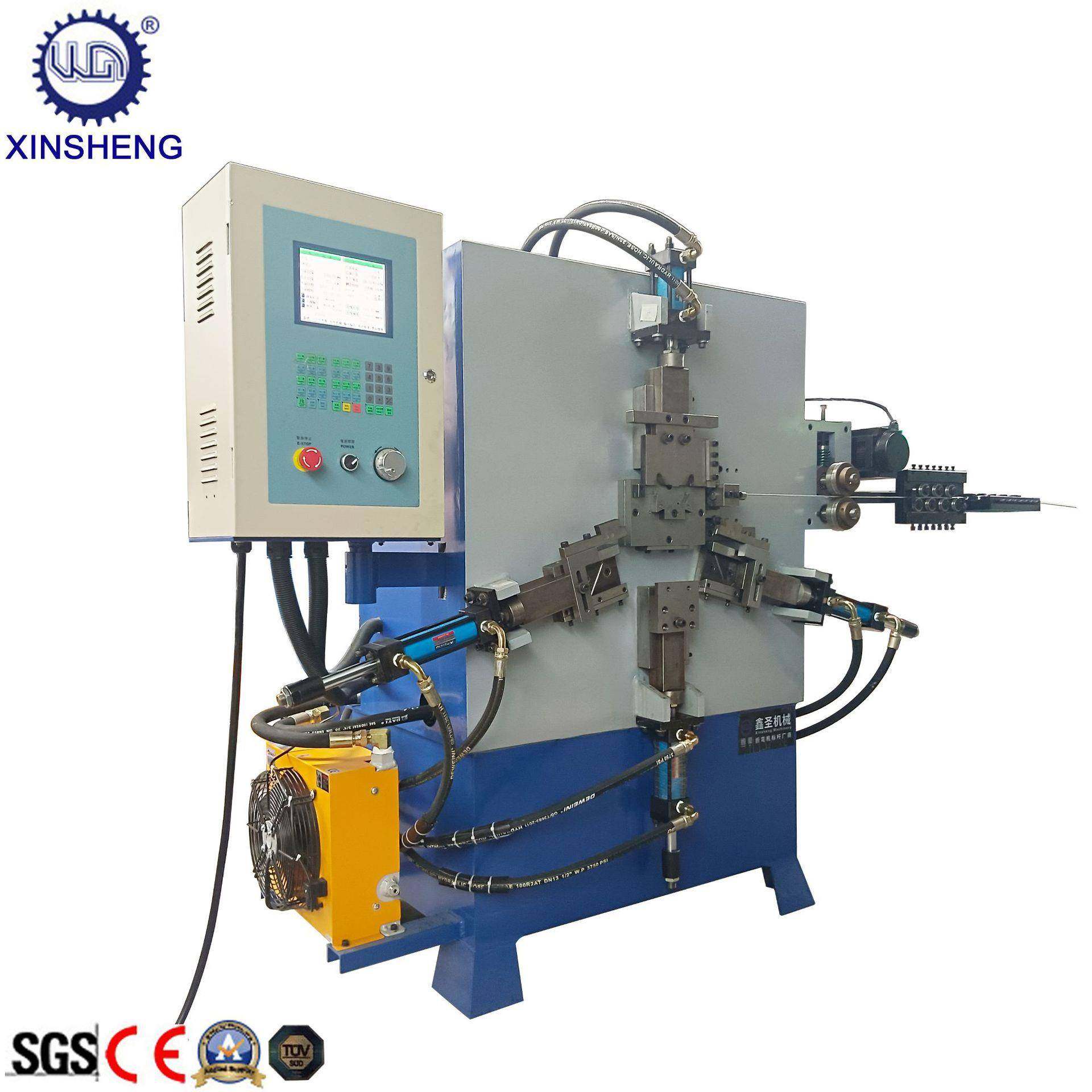 全自动化金属线成型机 花篮扣支架折弯机 不锈钢厨房支架折弯机