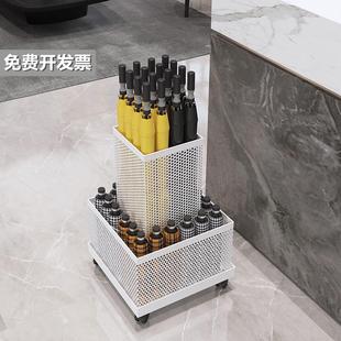 雨伞收纳架商用酒店大堂进门口装放伞置物架子沥水创意家用雨伞桶