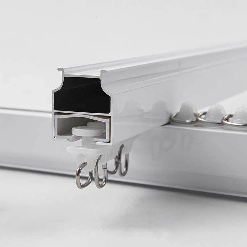 窗帘轨道铝合金直轨道单轨双轨支架配件侧装顶装静音轨道,居家布艺,窗帘轨道,淘宝优惠券,粉丝福利购,淘宝优惠卷