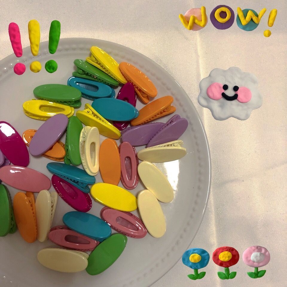 网红少女糖果色发夹韩国复古刘海侧边夹儿童发饰bb夹发卡子头饰女