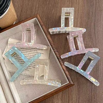 高级感人鱼姬中号梦幻色后脑勺