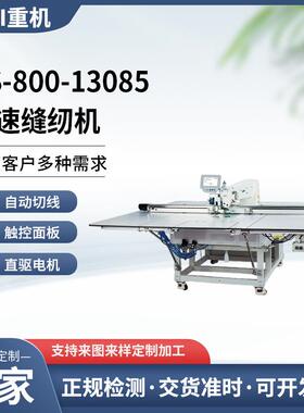 PS-800-13085电脑数控模板花样机汽车箱包大面积高速工业缝纫机