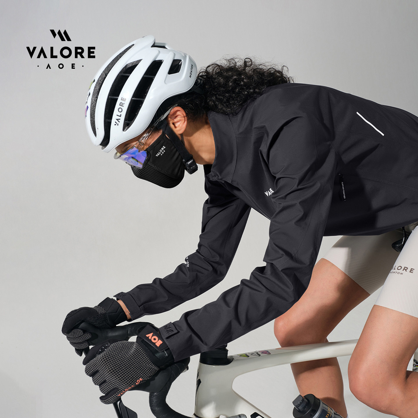 VALORE AOE骑行口罩公路车3D立体透气蜂巢弹力自行车防晒运动面罩