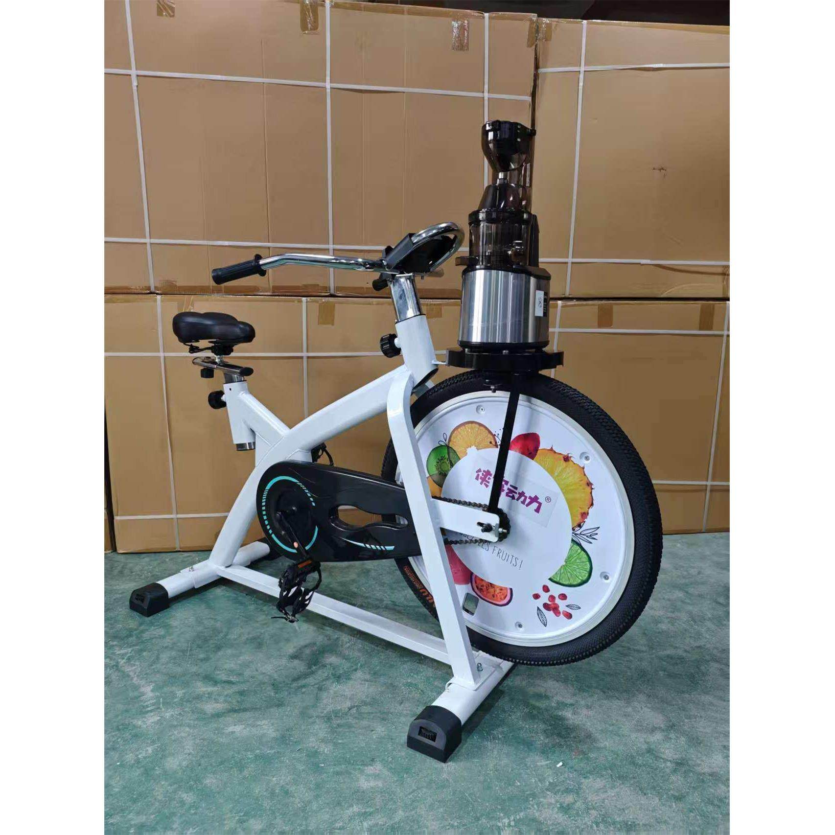 榨汁自动分离热身活动自行车榨汁机自行车原装榨汁机自行车榨汁机
