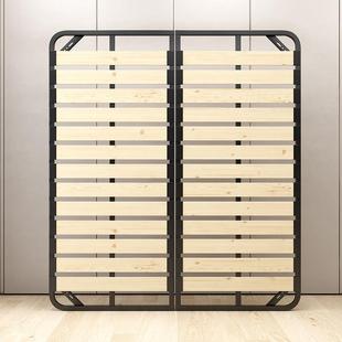 床架加厚实木排骨架1.8米床板可折叠床架榻榻米1.5米龙骨架钢架