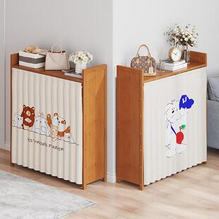 鞋架鞋柜免安装可折叠多层家用门口进门结实耐用遮挡帘防尘小型窄