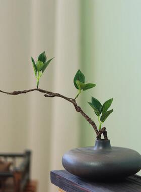 新中式禅意花器陶瓷花瓶台面茶室客厅酒柜民宿装饰品花器摆件装饰