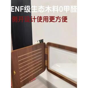 弱电箱遮挡光纤网线盒多媒体配电箱电闸电表箱装饰画简约风胡桃色