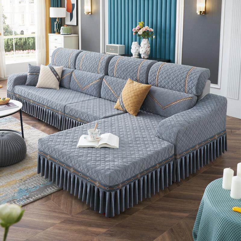 沙发套罩全包定做四季通用防滑沙发套欧式布艺通用垫子套新款全包