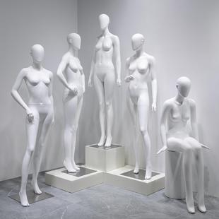 ICICLE之禾服装店全身假人体模特道具女装橱窗人偶半身人台展示架