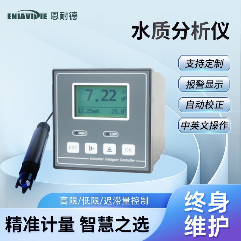 恩耐德在线PH计监测仪COD总磷总氮水质检测浊度计ORP分析仪浓度计